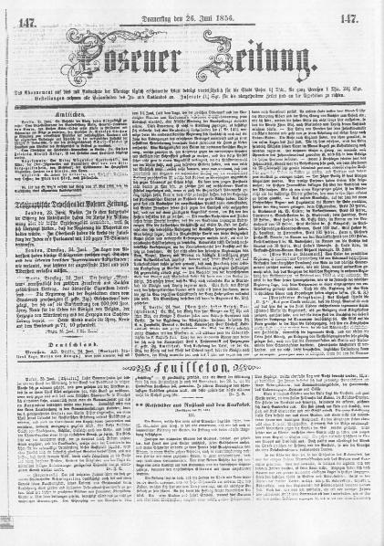 Plik:Swindnica Gorna (Posener Zeitung 147 1856).djvu