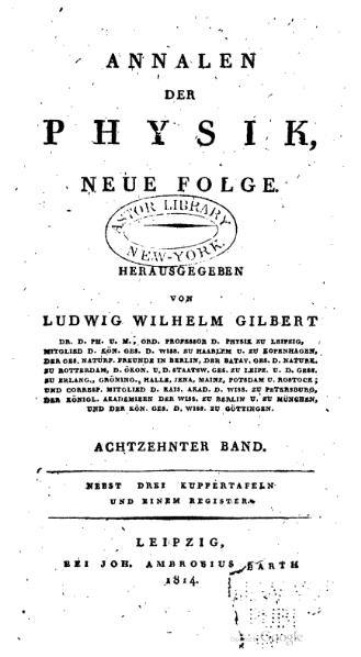 Plik:Gilbert 1814a (AnP 18 48).djvu