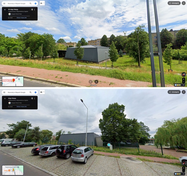 Plik:Rezerwat Archeologiczny (Google Street).jpg