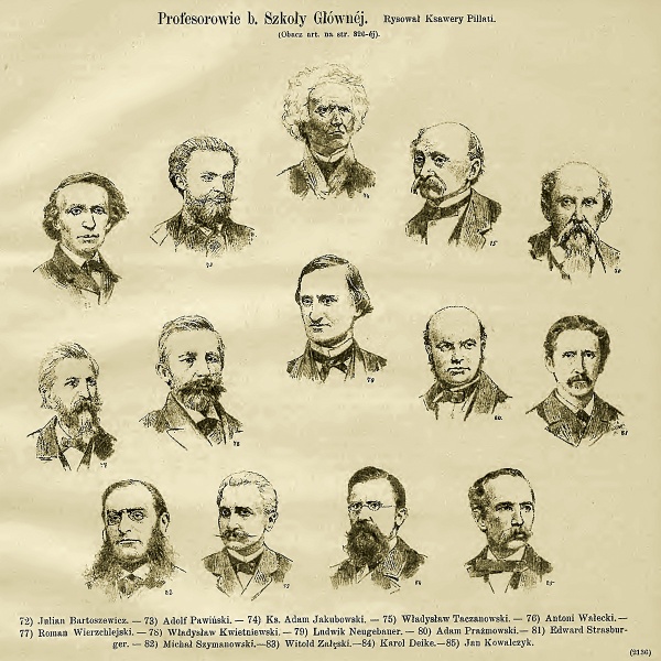 Plik:Profesorowie Szkoły Głównej (Tygodnik Ilustrowany 256 1887).jpg